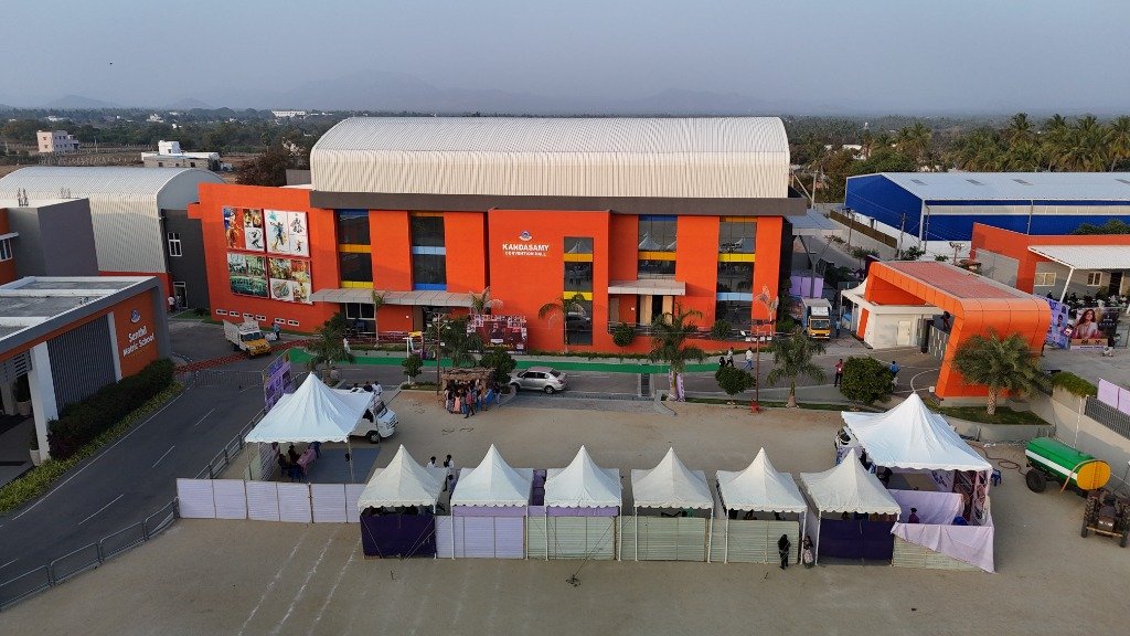 Concert Venue Aerial View