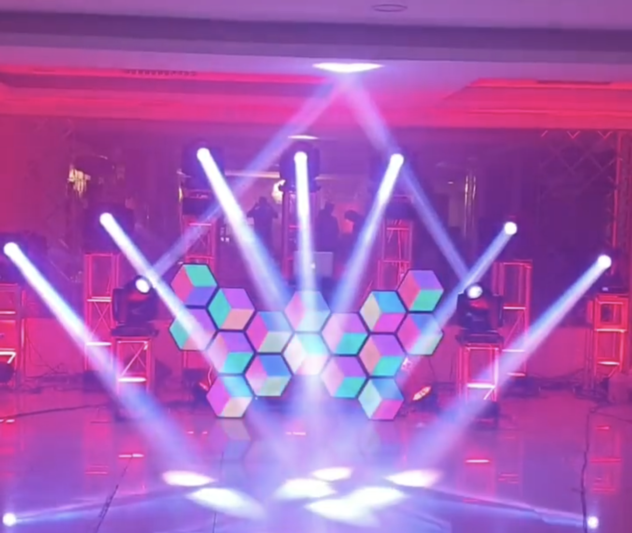 Honeycomb Grand setup